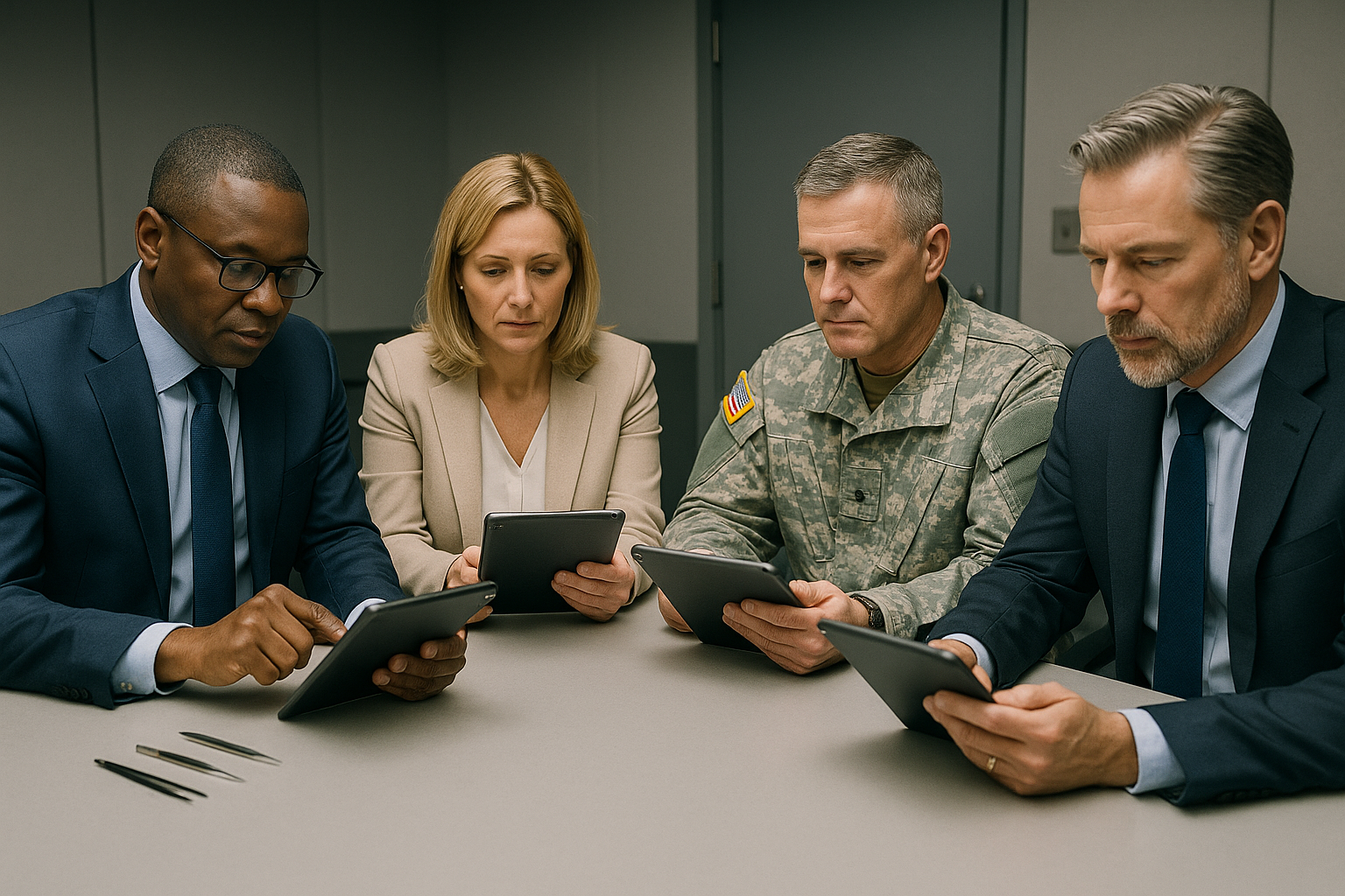 Professionals in defense, healthcare, corrections, and manufacturing settings